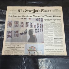 The New York Times December 29 2004 Indian Ocean Tsunami Disaster Front Page picture