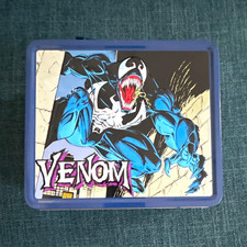 Marvel Venom Collectible Metal Lunchbox Tin w/ Venom Tumbler, 