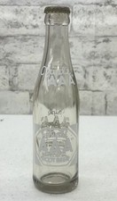 Vtg 1945 Triple AAA Root Beer Bottle Oklahoma City OK WWII Era 6.5oz picture
