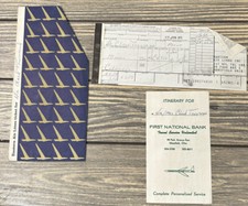 Vintage January 1965 Eastern Air Lines Ticket and Itinerary  picture