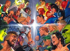 JLA/Avengers #3 Avengers/JLA #4 Facsimile Edition Alex Ross Connecting Set picture