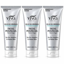 Facial Peeling Gel Exfoliating Face Scrub 3 Pack 4.05 Fl Oz picture