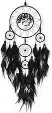 Large Dream Catchers,Black Crystal Dream Catcher for Adults,Tree of Life picture
