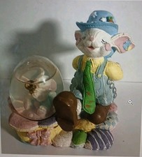 Rabbits  Snow Globe  Vintage The Bon Ton picture