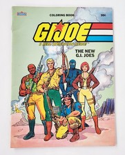 Vintage G.I. Joe A Real American Hero 1984 Coloring Book 