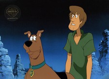 Scooby Doo/Shaggy-Original Prod Cel/Drawings-Scooby Doo and the Alien Invaders picture