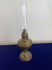 Antique The JR Rochester Brass Oil Lamp 1886 Patent Ornate Victorian picture