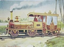 Postcard - The Khedive's Special Steam Locomotive picture