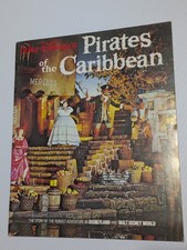 Vintage Walt Disney Pirates of the Caribbean Souvenir Book Disneyland World WDW picture