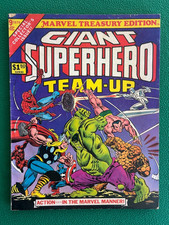 MARVEL TREASURY EDITION #9 Giant Superhero Team-Up Collector's Special 1976 picture