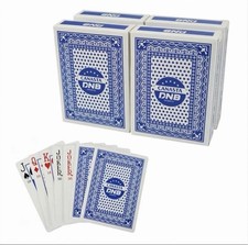 DNB 4 Deck Canasta Cards - 4 Decks Blue Playing Cards with Point Values - Inc... picture