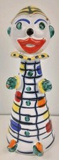 Vintage Italian Art Pottery Clown Bank 10