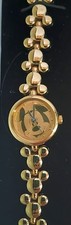 *RARE* Disney By SII MC 0121 Golden Ladies Mickey Mouse Wrist Watch HARD TO FIND picture