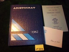 1982 ARISTOCRAT GARBER 'DUKES' High School Yearbook ~ Essexville, Mich~#F-332 picture