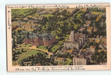 Old Canada Postcard of Toronto Aerial View Parliament Buildings University Ont picture