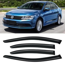 VW Jetta Window Rain Guards 2011-2018 Volkswagen Window Visor Guard Vent picture