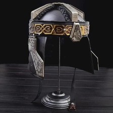 Gimli Helmet Lord of the Rings fantasy movie w/ Display Stand Gift Premium LOTR picture