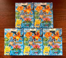 5 BOXES - 2026 BOX POKEMON KANTO Collectoons Lenticular 3D Cards Charizard Mew picture