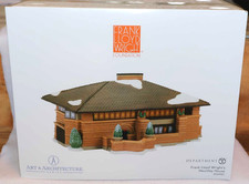 DEPT 56 FRANK LLOYD WRIGHT HEURTLEY HOUSE ART & ARCHITECTURE VILLAGE 4054987 CIC picture