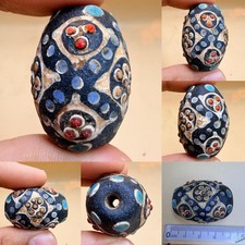 Very Old Lovely  Rare Roman Mosaic Glass Lovely Rare Bead picture