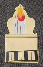 Ransburg Vintage Matches Metal Tin Holder Home Wall Hanging Decor picture