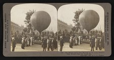 St Louis Missouri 1904 World's Fair Balloon Race Starting Long Distance Trip picture