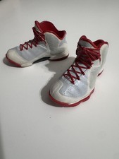 Original Enterbay Miami Heat LeBron James LbJ9 shoes 1/6 scale  picture