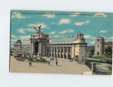 Postcard Prince's Gates Eastern Entrance to Canadian Nat'l Exhibition Canada picture