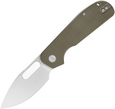 Eutektik EFD Linerlock OD Green G10 Folding 14C28N Sandvik Pocket Knife 011 picture