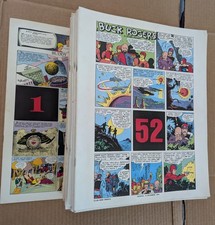 Buck Rogers #1 thru #52 Sunday pages large color reprints COMPLETE SET 1981-1992 picture