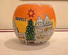 Sicherheitshinweis Glowing Glass Candleholder Budapest Hungary picture