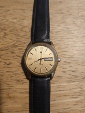 Vintage Hamilton Men's Wrist Watch. Goldelectroplated. Quartz Needs Service picture