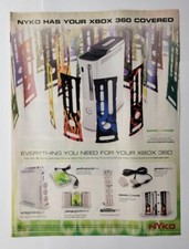 Nyko Xbox 360 Faceplate Accessories 2006 Video Game Magazine Print Ad picture