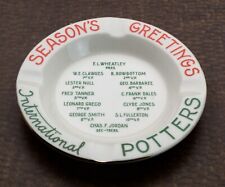 Vintage International Ashtray Flintridge Potters 5 7/8