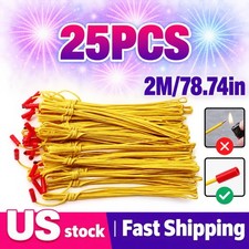 Electronic Connecting Wire for Firing System Igniter 25 Pcs 78.74in Length picture