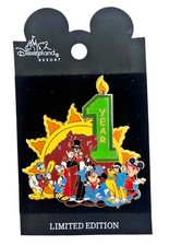 DISNEY DCA 1 Year Anniversary PinFab 5 Limited Edition 3500 RARE picture