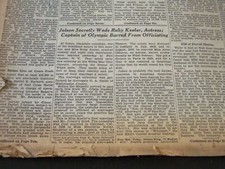 1928 SEPTEMBER 22 NEW YORK TIMES - JOLSON SECRETLY WEDS RUBY KEELER - NT 6447 picture