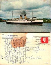 Victoria  BC, C.P.R. Princess Marguerite Built in Scotland Postcard 72349 picture