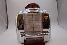 Crosley Mini Jukebox Radio Reproduction Limited Edition Chrome Coin-Op Style  picture