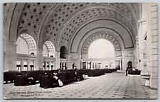 Postcard Main Waiting Room, Union Station, Washington DC 1917 L100 picture