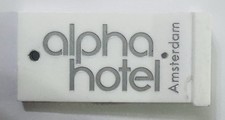 Alpha Hotel Amsterdam Holland Netherlands Hotel Room Key #1010 Fob picture