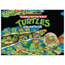 2025 Teenage Mutant Ninja Turtles UNC $1 Perth Mint Coloured Coin in Card picture