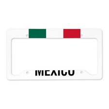 CafePress FLAG Of MEXICO License Plate Holder License Frame (1632247083) picture