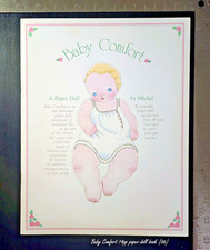 Vintage '80s Lot of 8 Michel & Co. Paper Doll books, greeting crds, baby shower picture