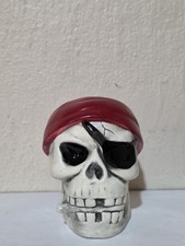 VINTAGE PIRATE SKULL Original, Halloween Skull picture