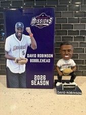 San Antonio Missions David Robinson Sports Bobblehead 2026 Season picture