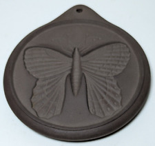 Vintage 1978 Albert E Knobler Japan Butterfly Stoneware Cookie Press Stamp Rare picture