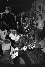 British punk rock group The Sex Pistols performing live at 100 Clu- Old Photo picture