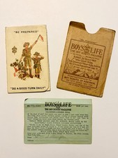 Boy Scouts of America 1925 Membership Certificate Booklet Boys’ Life Wallet picture