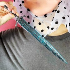 11.8inch Elden Katana Ranni Dark Moon Greatsword Mini Sword Figure Sabre Gift picture